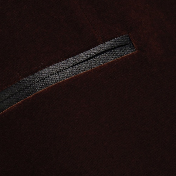 1955 NEW ~ River Island ~Navy Slim Fit Tuxedo Suit Jacket 42R - Picture 4 of 8